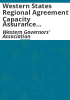 Western_states_regional_agreement_capacity_assurance_update__January_1991