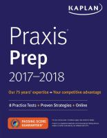 Praxis_Prep_Exam___2017-2018