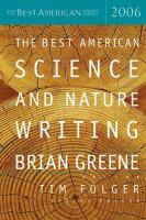 The_best_American_science_and_nature_writing__2006