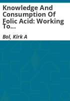 Knowledge_and_consumption_of_folic_acid