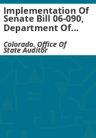 Implementation_of_Senate_Bill_06-090__Department_of_Public_Safety__Department_of_Local_Affairs