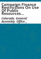 Campaign_finance_restrictions_on_use_of_public_resources_by_legislators_in_a_ballot_measure_campaign