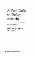 A_short_guide_to_writing_about_art