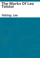 The_works_of_Leo_Tolstoi