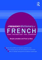 A_frequency_dictionary_of_French