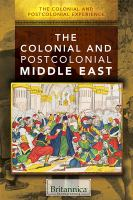 The_colonial_and_postcolonial_experience_in_the_Middle_East