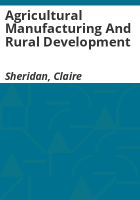 Agricultural_manufacturing_and_rural_development