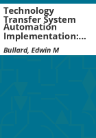 Technology_transfer_system_automation_implementation