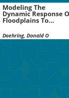 Modeling_the_dynamic_response_of_floodplains_to_urbanization_in_eastern_New_England