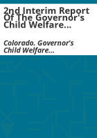 2nd_interim_report_of_the_Governor_s_Child_Welfare_Action_Committee