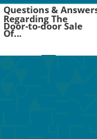 Questions___answers_regarding_the_door-to-door_sale_of_meat___poultry