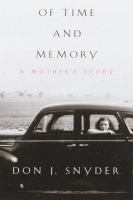 Of_time_and_memory