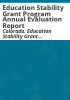Education_Stability_Grant_Program_annual_evaluation_report
